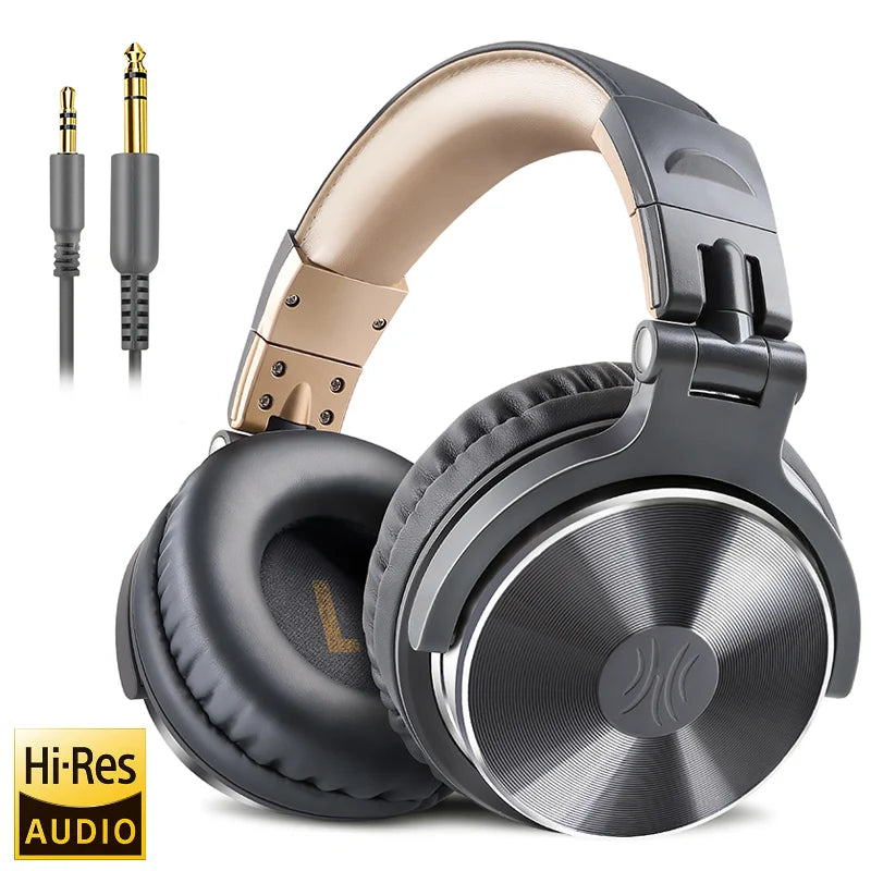 Oneodio Wired Headphones Professional Studio Pro 10/30/50 DJ Headphones With Microphone Over Ear HiFi Hi-Res Monitor Headset - TechSmartX