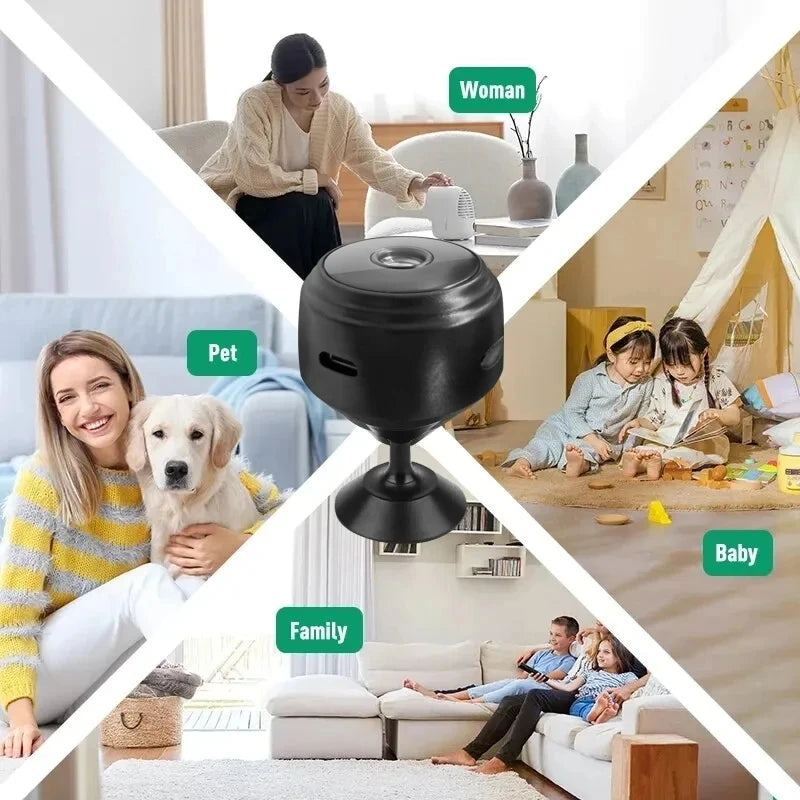 A9 Mini Surveillance Cameras With Wifi 1080P HD Mini Camera Sensor Night Vision Camcorder Web Video Surveillance Smart Life Home - TechSmartX