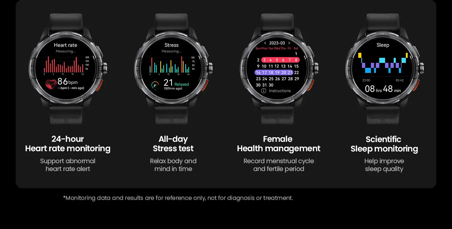 HAYLOU Solar Ultra GPS Smartwatch 1.6” AMOLED Display 5ATM Waterproof Built-in GPS Bluetooth Phone Calls Sports Smart Watch - TechSmartX