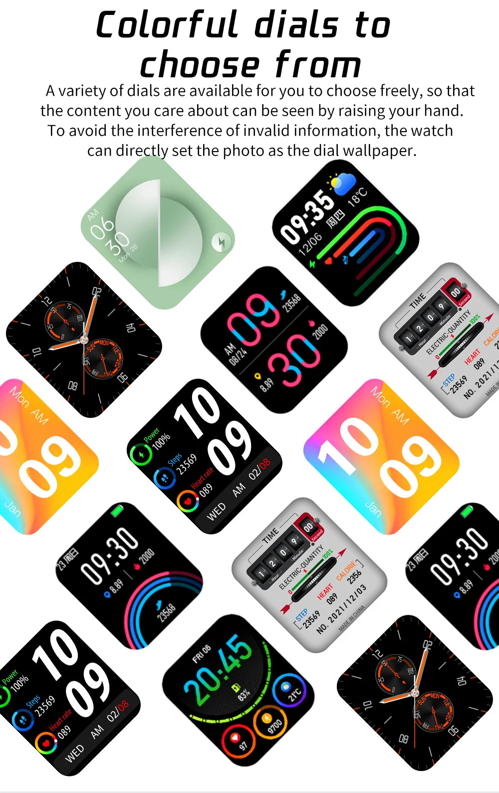 2025 Digital Smartwatch Sports Fitness Men's Women Smart Watch Waterproof Wrist Watches for Ladies Kids Child Android IOS Phones - TechSmartX