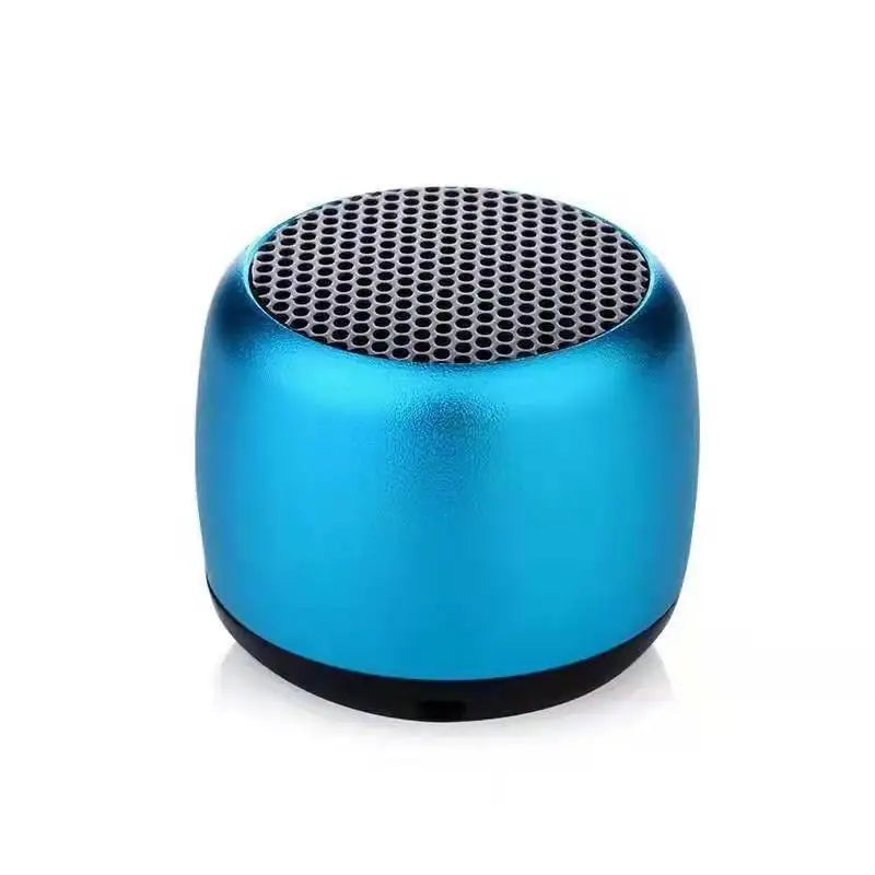 M1 Mini Bluetooth-compatible Small Speaker Portable Intelligent One Drag Two Small Steel Cannon Metal Wireless Sound Subwoofer - TechSmartX