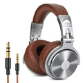 Oneodio Pro 30 Professional Studio DJ Headphones With Microphone Over Ear Wired Earphones HiFi Monitors Foldable Gaming Headset - TechSmartX