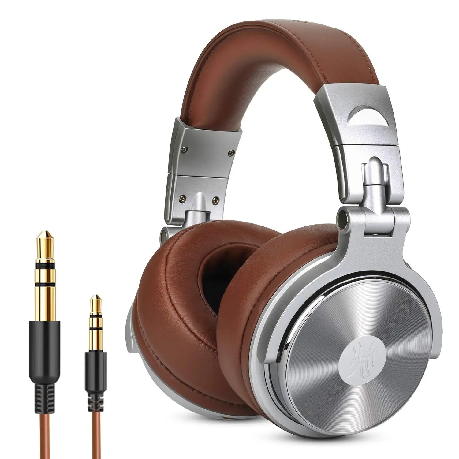 Oneodio Pro 30 Professional Studio DJ Headphones With Microphone Over Ear Wired Earphones HiFi Monitors Foldable Gaming Headset - TechSmartX