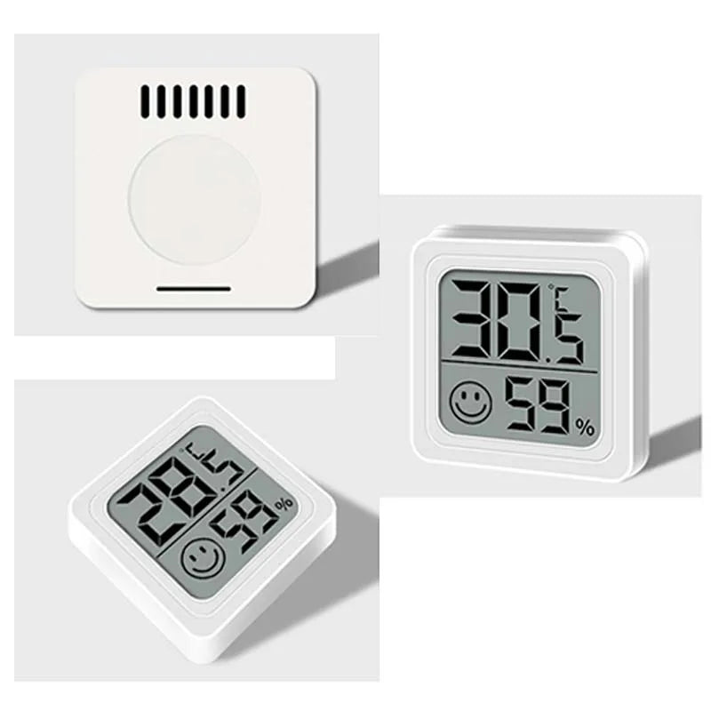 LCD Digital Thermometer Hygrometer Indoor Room Electronic Temperature Humidity Meter Sensor Gauge Weather Station For Home ﻿ - TechSmartX