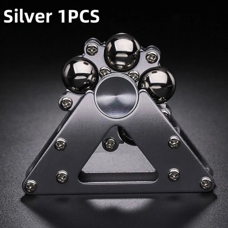 Fingertip Gyroscopic Wheel Creative Metal Ornaments Adult Decompression Venting Device Advanced Mechanical Desktop Pendant Toys - TechSmartX