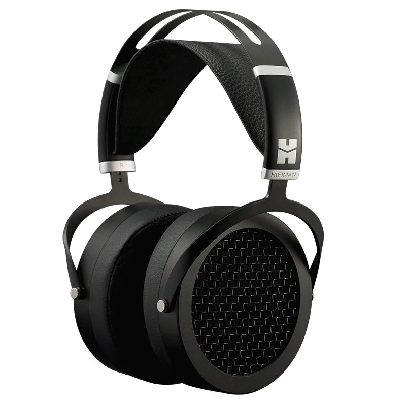 HIFIMAN SUNDARA Over-Ear Full-Size Planar Magnetic Headphones (Black) with High Fidelity Design Metal Casing - TechSmartX