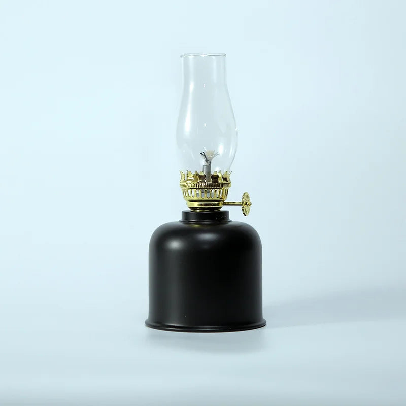 Retro Metal Kerosene Oil Lantern for Outdoor Camping - Small Horse Cozy Atmosphere Tent for Camping, Hiking Outdoor Adventures - TechSmartX