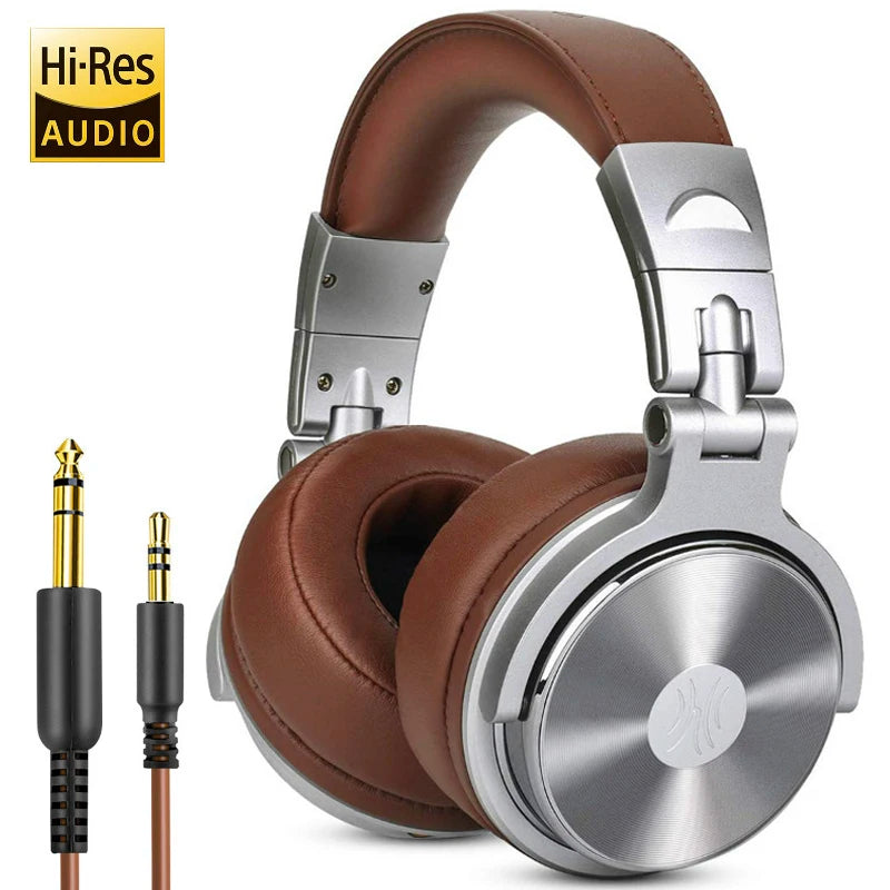 Oneodio Wired Headphones Professional Studio Pro 10/30/50 DJ Headphones With Microphone Over Ear HiFi Hi-Res Monitor Headset - TechSmartX