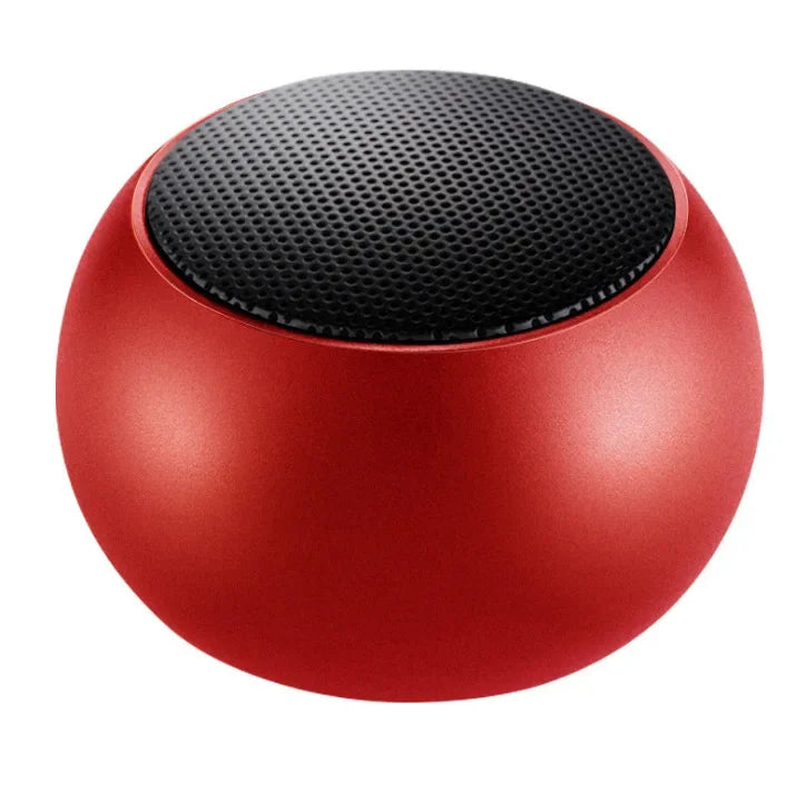 Wireless Bluetooth Speaker Portable Small Steel Gun Metal Heavy Stereo Surround Subwoofer Outdoor Mini Bluetooth Small Speaker - TechSmartX
