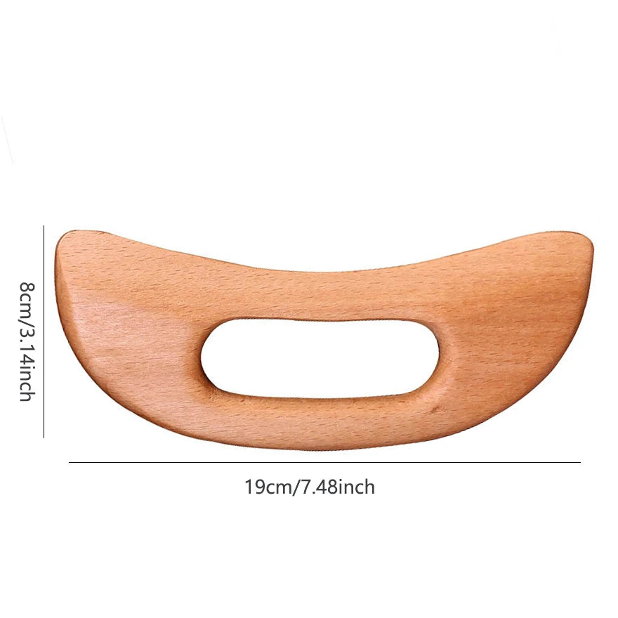 Wooden Gua Sha Tool Scraping Board Massage Tool Slimming Guasha Massage Board Gua Sha Scraper Body Massage Therapy Tool - TechSmartX