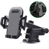 2024 NOU Suport auto universal tip ventuză pentru telefon 360° Suport mobil pentru parbriz, bord auto, pentru iPhone Samsung Xiaomi