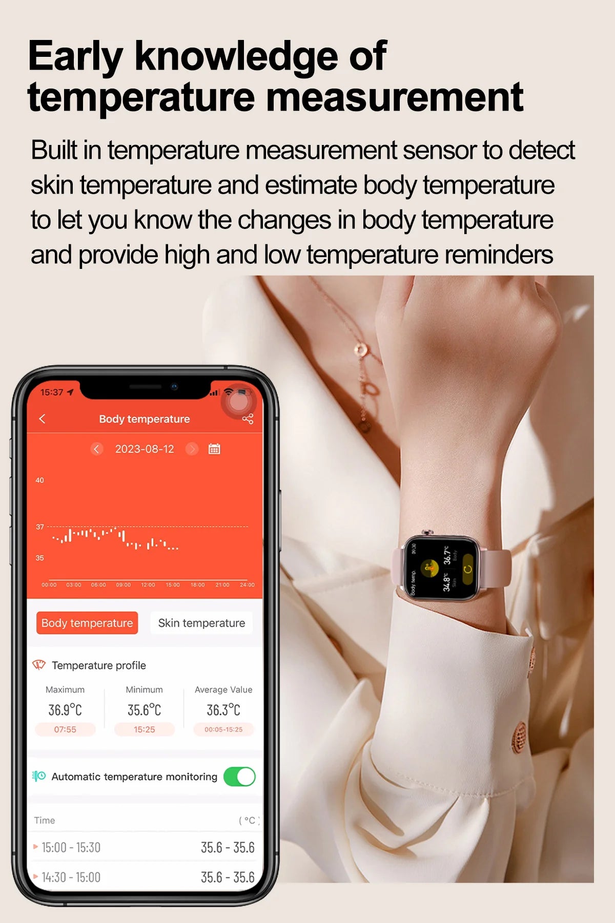 2025 New ECG+PPG Monitoring Smart Watch Women Blood pressure Blood Lipid Uric Acid Women Menstrual Health Tracker Smartwatches - TechSmartX