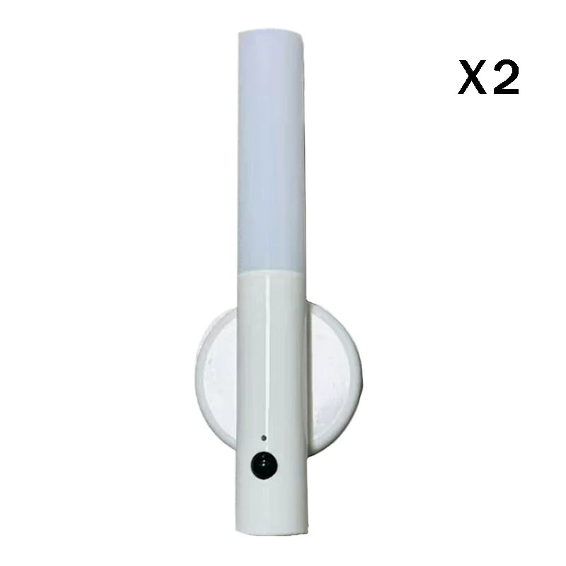 Motion sensing night light, magnetic wall light, USB charging LED light, suitable for corridors and stairs, Christmas gift - TechSmartX