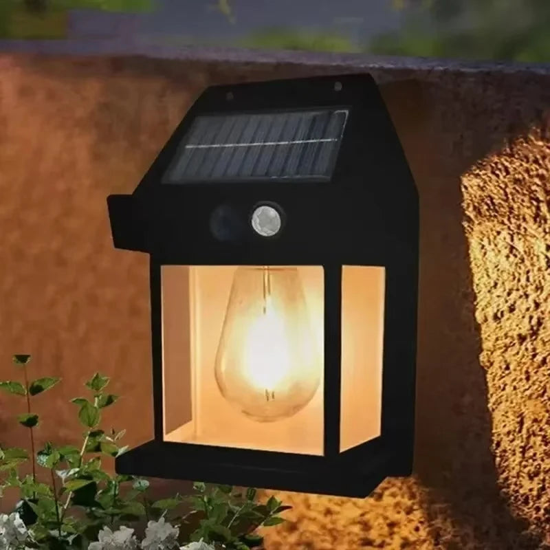 Powerful Outdoor Solar LED Street Light Waterproof Solar Lamp Garden Yard Pathway Wall Decoration External Lighting Fixture - TechSmartX