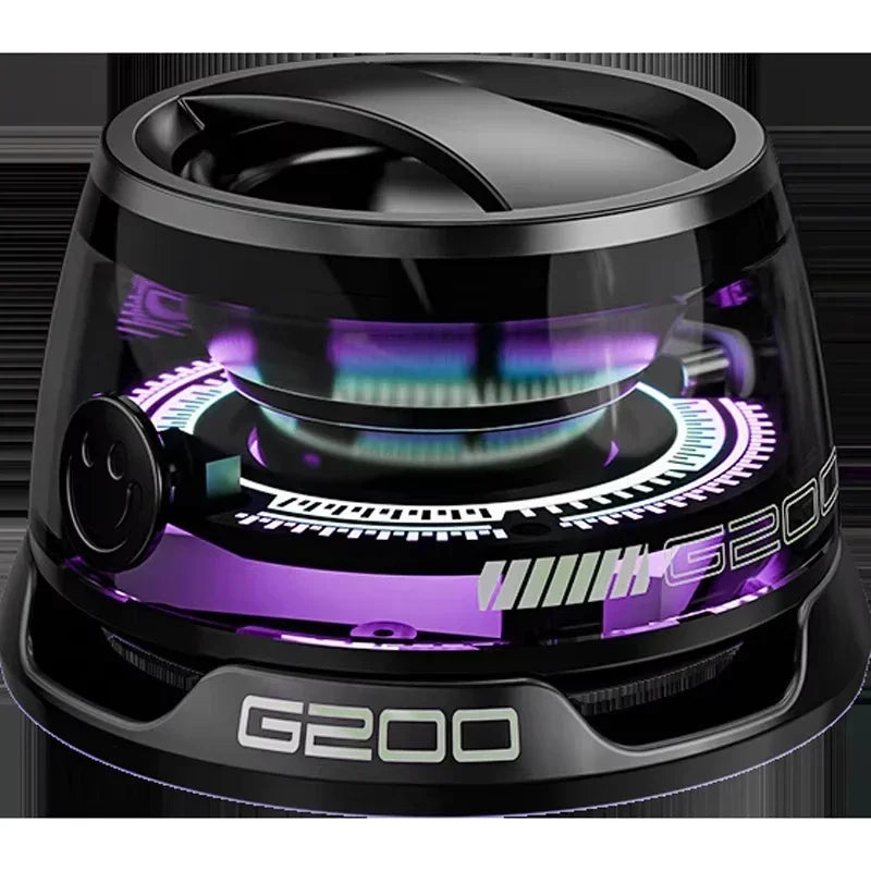 Mini Bluetooth Speaker Portable Phone Holder RGB Lighting Magnetic Speaker BT5.3 Mini Sound Box 7 Hours Playback Easy to carry - TechSmartX