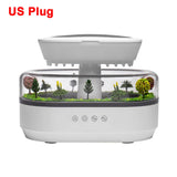 Aroma Humidifier Raindrop Air Humidifier Colorful Light White Noise Essemtial Oil Diffuser Home Ultrasonic Fragrance Diffuser - TechSmartX