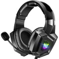 ONIKUMA K8 Gaming Headphones with Flexible HD Mic RGB Light Surround Sound Over-Ear Wired Headset Gamer for PC Gaming Xbox - TechSmartX