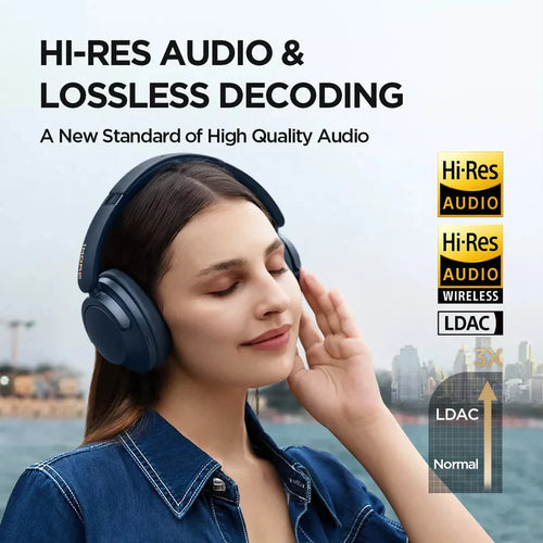 1MORE SonoFlow Pro Bluetooth Headphones Wireless Headsets Hi-Res ANC  flash-sale penetration items electronics - TechSmartX