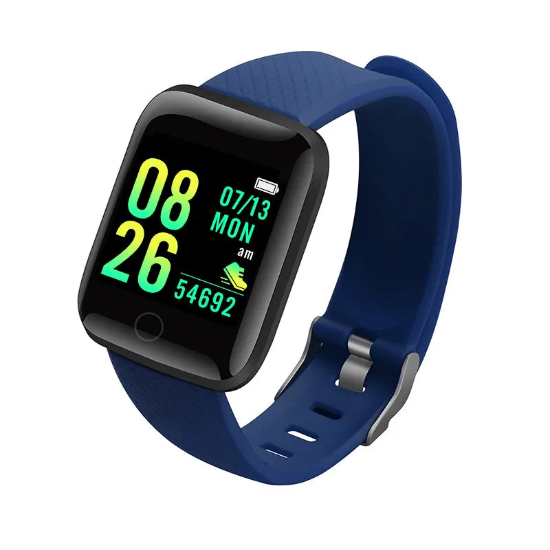 Smartwatch Men Women Wristwatches Smart Watch Message Fitness Monitor Bracelet Birthday Gift Electronic Clock For Android IOS - TechSmartX