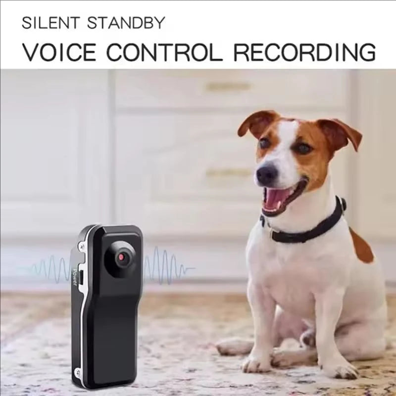 Portable Mini HD DV Camera Body Camcorder Mount Video Recorder Nanny Security Cam Sports DVR Webcam for Home Office Security - TechSmartX