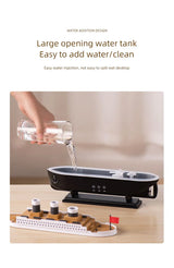 Retro Ship Air Humidifier Ultrasonic Aromatherapy Diffusers Mist Maker Fragrance Essential Oil Aroma Difusor Remote control - TechSmartX
