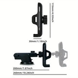 2024 NOU Suport auto universal tip ventuză pentru telefon 360° Suport mobil pentru parbriz, bord auto, pentru iPhone Samsung Xiaomi
