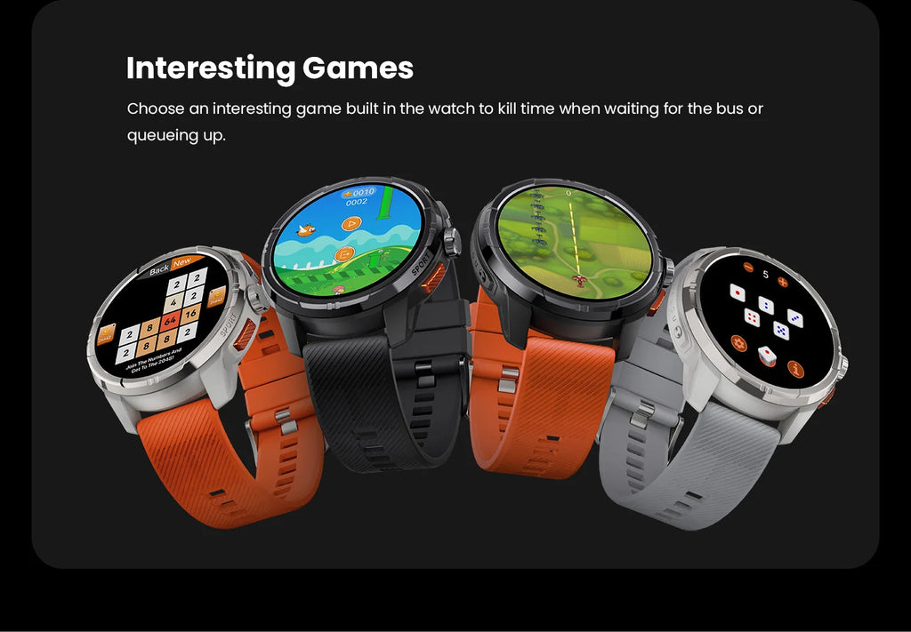 HAYLOU Solar Ultra GPS Smartwatch 1.6” AMOLED Display 5ATM Waterproof Built-in GPS Bluetooth Phone Calls Sports Smart Watch - TechSmartX