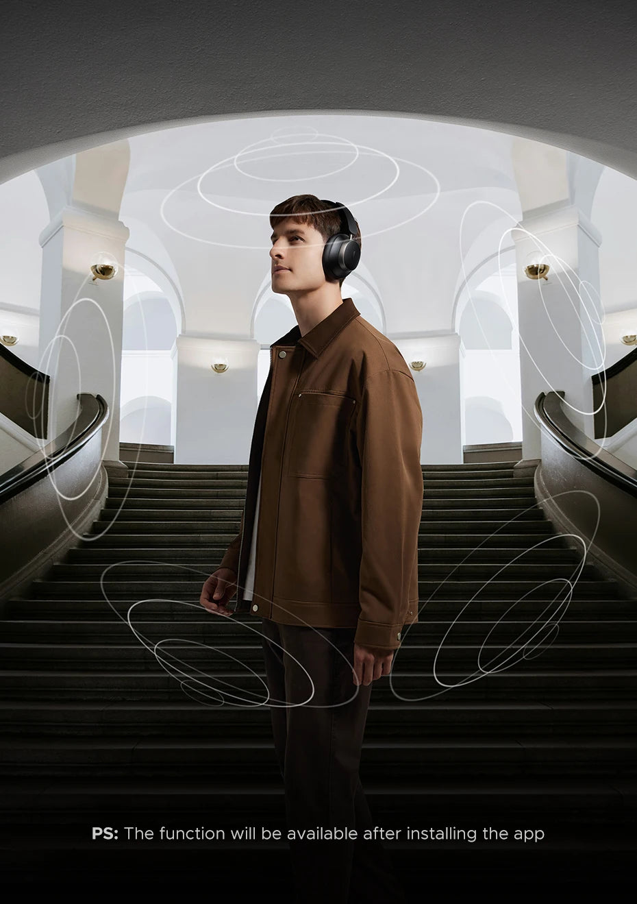 UGREEN Studio Pro 48dB ANC Wireless Headphones Over Ear Bluetooth Earphones Active Noise Cancellation Hi-Res LDAC 120h Playtime - TechSmartX