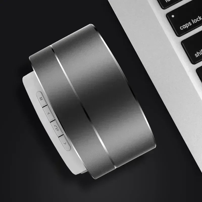 A10 10M Mini Portable Wireless Bluetooth Speaker Steel Cannon Subwoofer Bluetooth Audio Gift For Laptops Phone Outdoors Speakers - TechSmartX