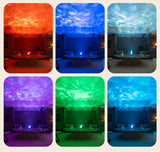 New Starry Sky Projection Air Humidifier with Colorful Gradient Night Light USB Delicate Water Mist Essential Oil Aroma Diffuser - TechSmartX