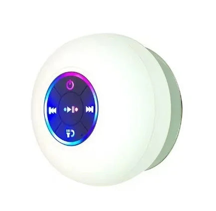Mini Bluetooth Speaker Shower Subwoofer Waterproof Handsfree Loudspeaker With Suction Cup Mic For Bathroom Pool Beach Car Phone - TechSmartX