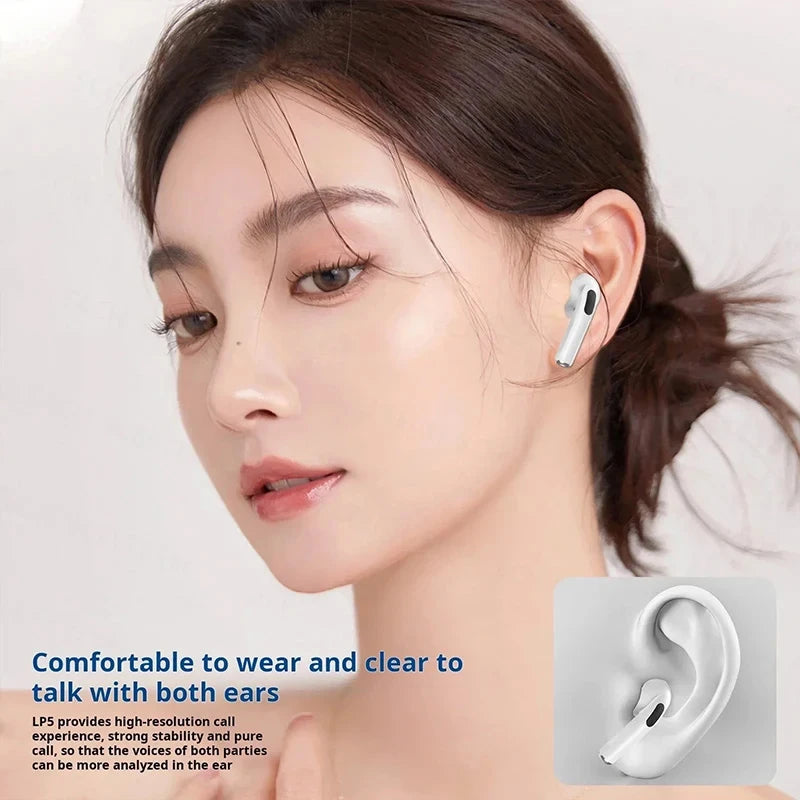 Wireless Bluetooth Earphones For Apple iPad Air Earbuds For iPhone 17 16 15 14 13 12 11 Pro Max Headphone Laptops Tablet Headset