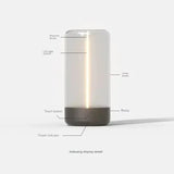 Portable quantum wire ambient magnetic light Type-C charging, eye protection function, bedroom, study, camping, Christmas gift - TechSmartX