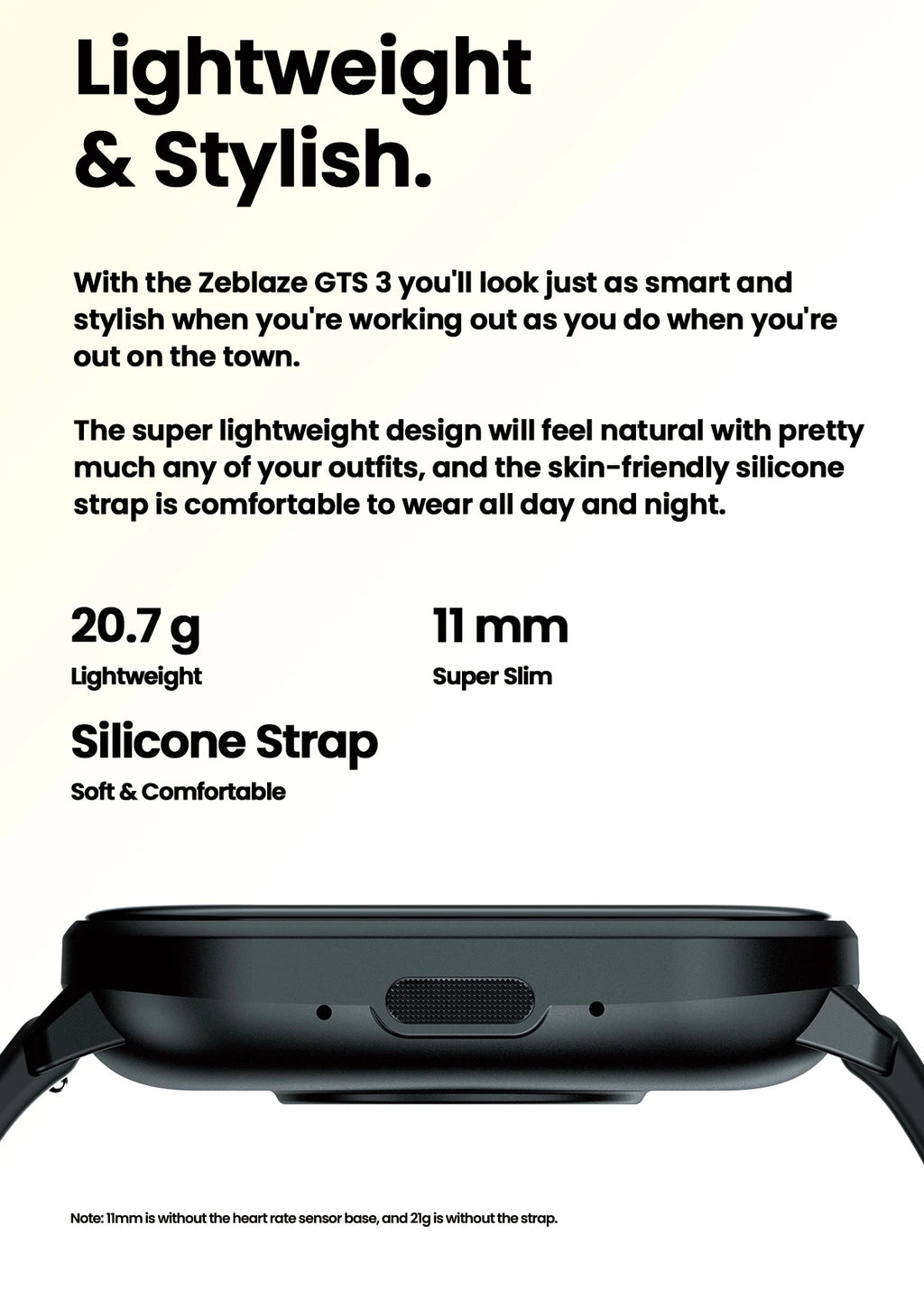 New Zeblaze GTS 3 Voice Calling Smart Watch Ultra-big 2.03'' HD Screen 24H Health Monitor 100+ Sports Modes 200+ Watch Faces - TechSmartX