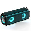 Popular Rockmia RGB LED Lights Speaker EBS-045 BT 5.0 Portable Wireless Bluetooth Music Player Micrphone Built TF Card Support - TechSmartX