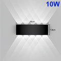 Up Down LED Wall Lamp Waterproof Modern Wall Light for Bedroom Living Room Corridor Balcony Indoor Outdoor Home Decor Lighting - TechSmartX