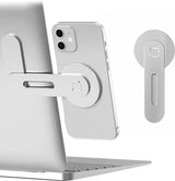 Suport magnetic subțire și pliabil pentru telefon, pentru laptop, pentru monitorul computerului, pentru iPhone 14, 13, 12 Series și toate telefoanele.