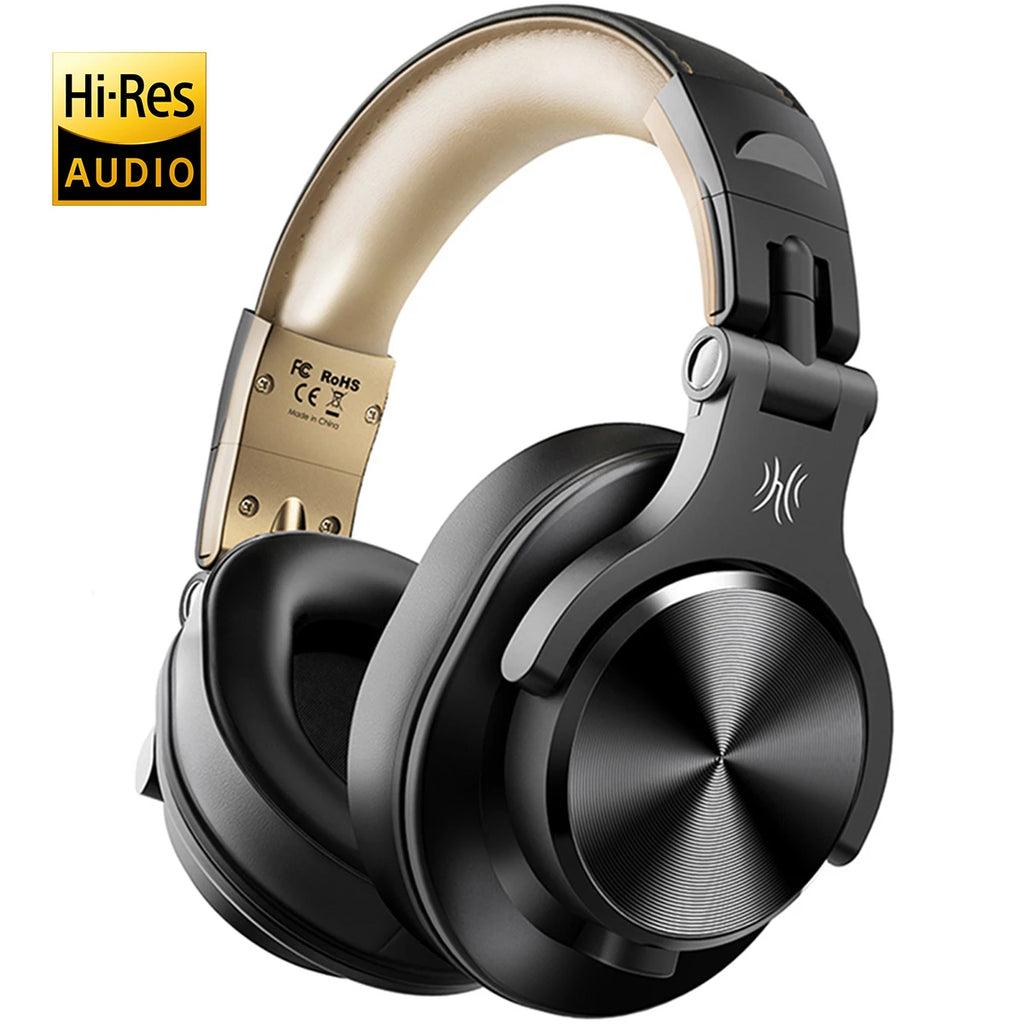 Oneodio A70 Fusion Wired + Wireless Bluetooth 5.2 Headphones For Phone With Mic Over Ear Studio DJ Headphone Recording Headset - TechSmartX