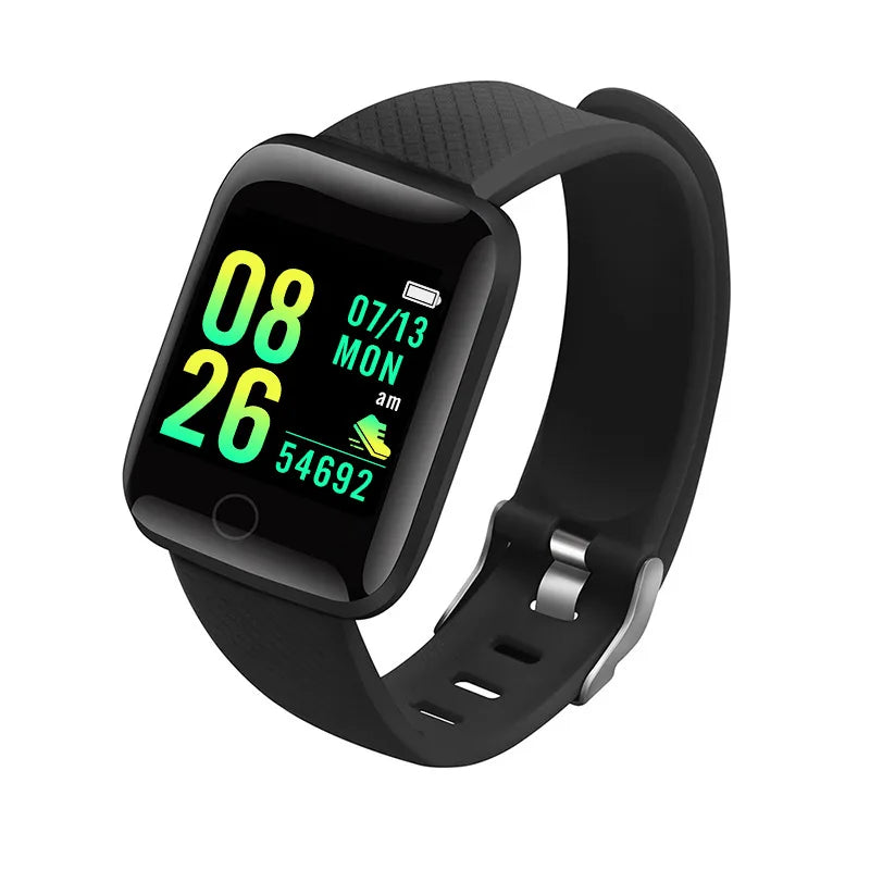 Smartwatch Men Women Wristwatches Smart Watch Message Fitness Monitor Bracelet Birthday Gift Electronic Clock For Android IOS - TechSmartX