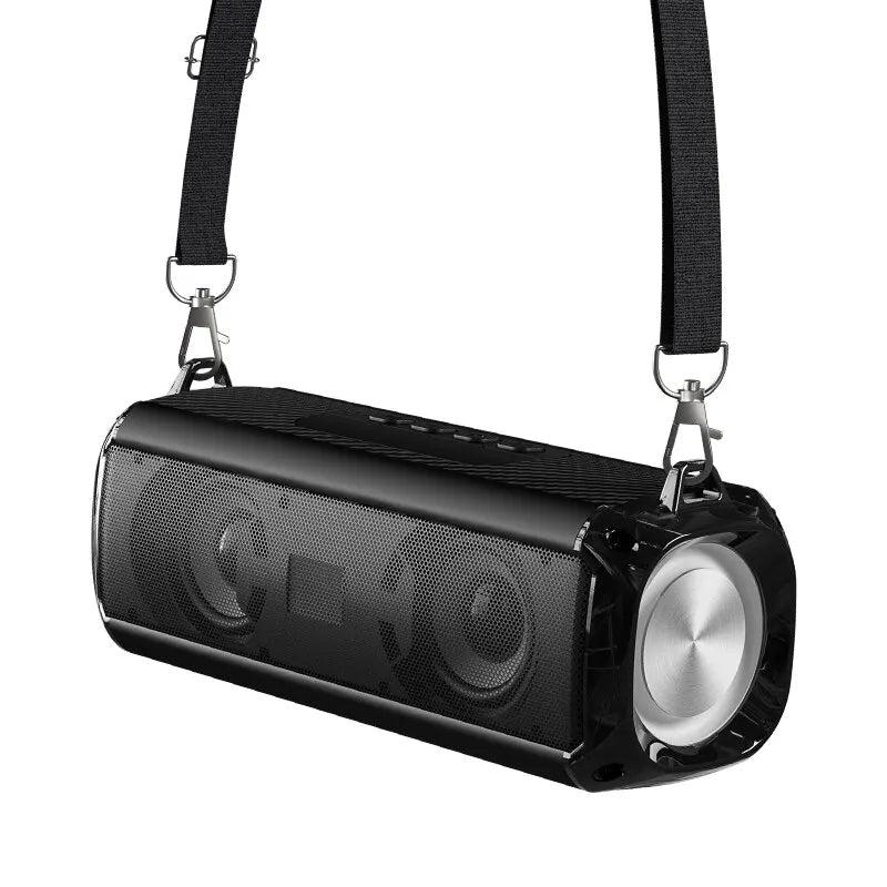 Popular Rockmia RGB LED Lights Speaker EBS-045 BT 5.0 Portable Wireless Bluetooth Music Player Micrphone Built TF Card Support - TechSmartX