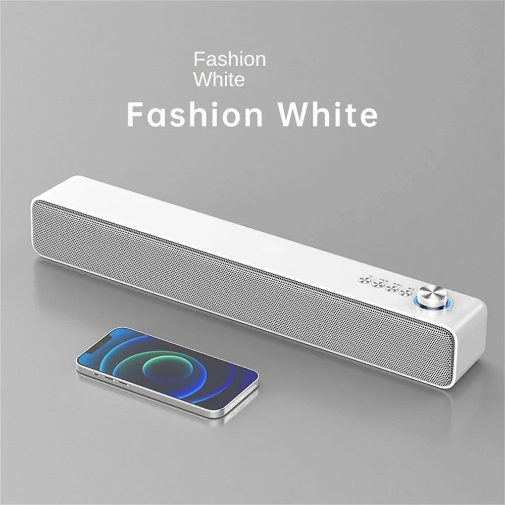 Original  Bluetooth Subwoofer Soundbar TV Audio Echo Wall Computer Speaker Home Theater Music Wireless Blueooth Speaker Gift - TechSmartX
