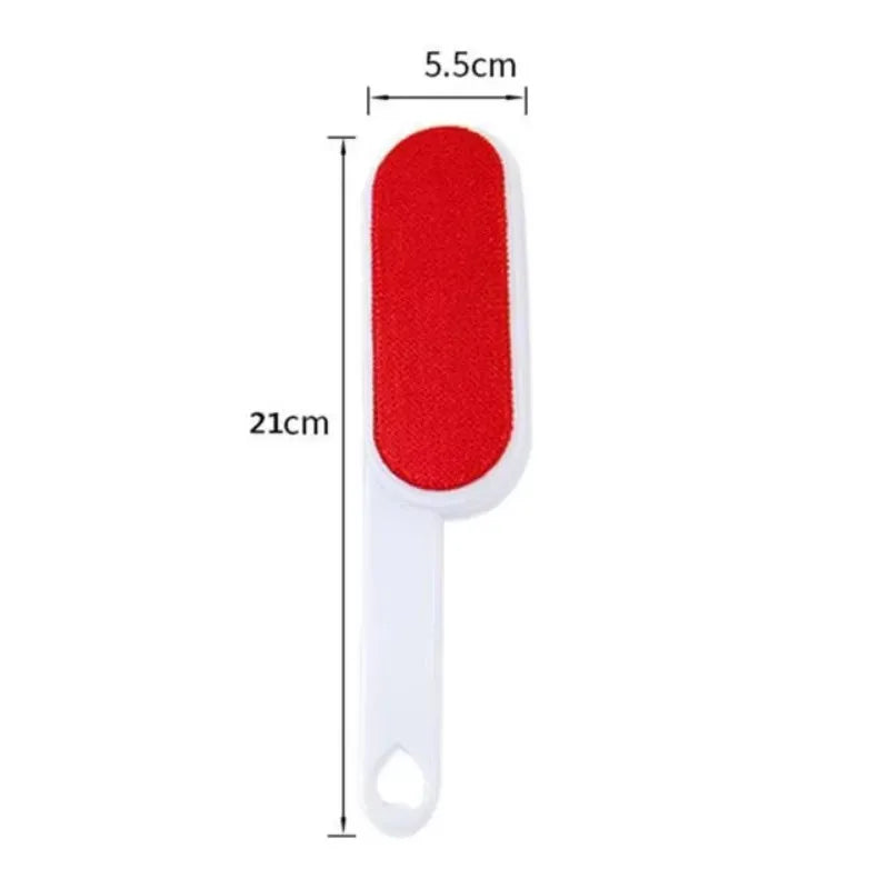 Self-cleaning Lint Sticking Roller 2 Sides Dedusting Brush Pet Hair Remover Brush Removing Dog Cat Hair from Sofa Carpet Clothes - TechSmartX
