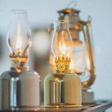 Retro Metal Kerosene Oil Lantern for Outdoor Camping - Small Horse Cozy Atmosphere Tent for Camping, Hiking Outdoor Adventures - TechSmartX