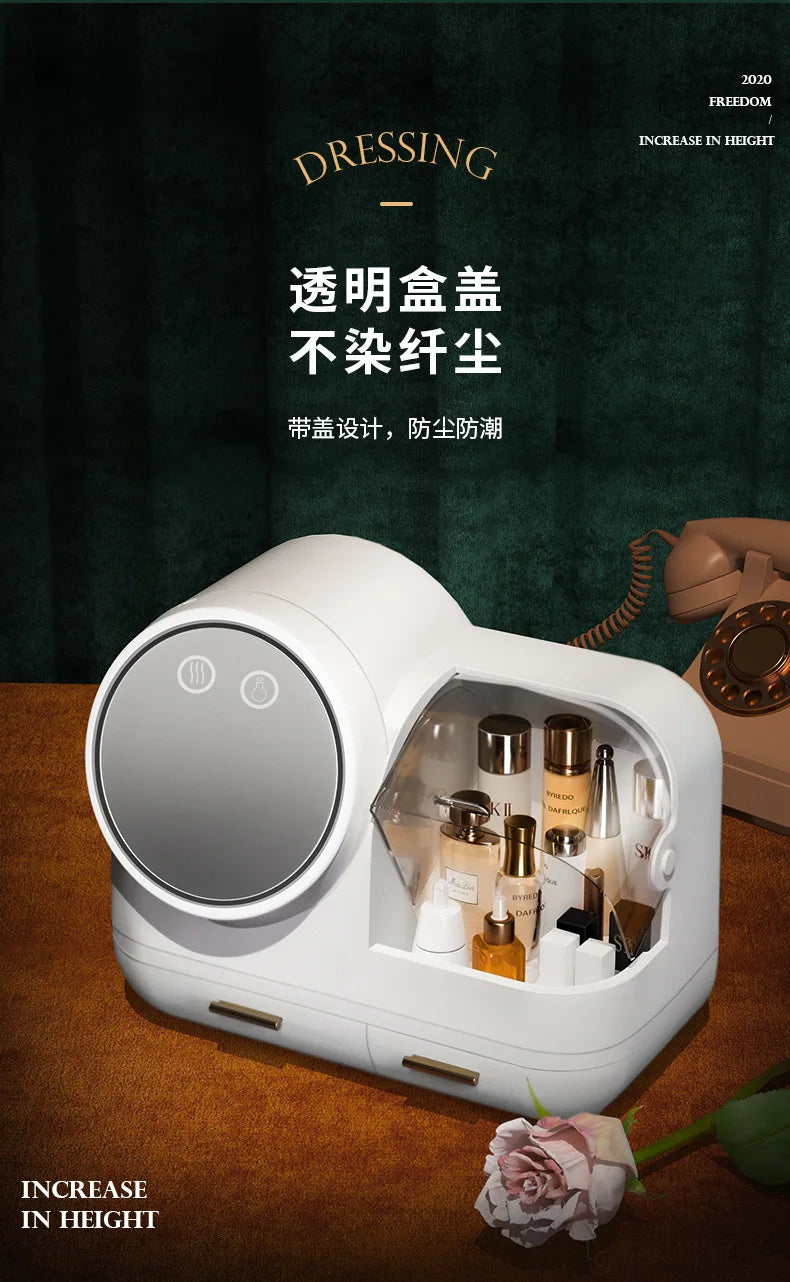 Creative LED Cosmetic Storage Box - The Internet's Most Popular Organizer for Makeup Lovers - TechSmartX
