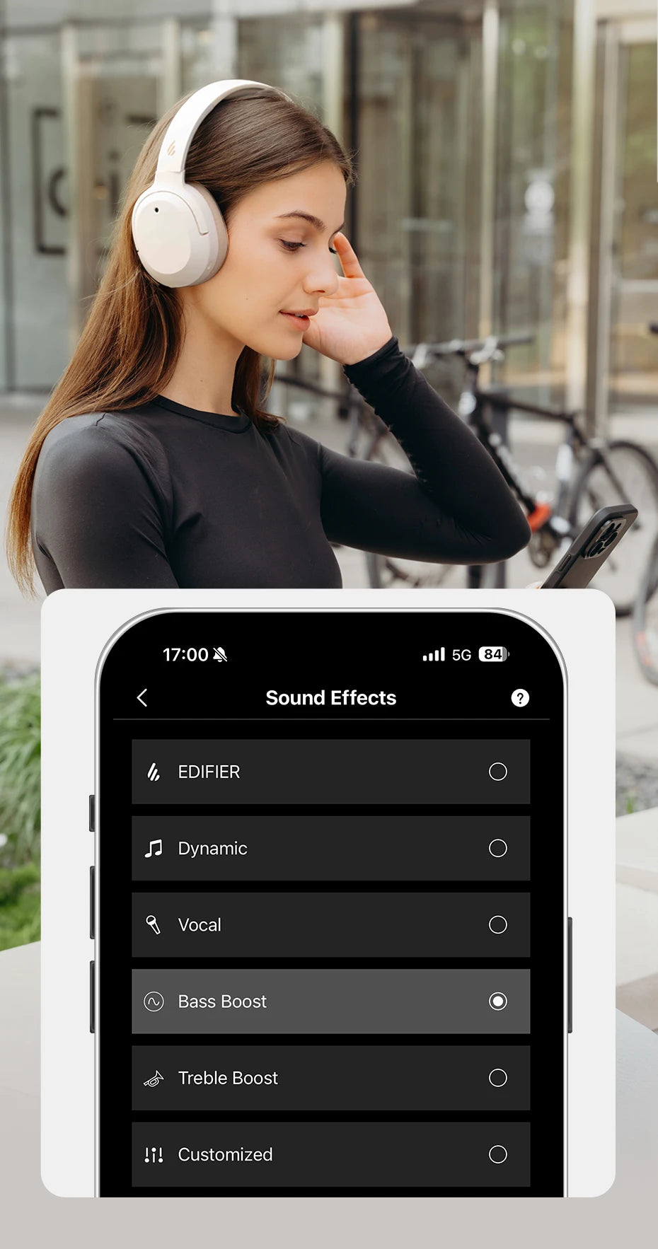 Edifier W820NB Plus(2025 Ver.) ANC Wireless Headphone Bluetooth 6.1 Over-ear Headset -49dB Noise Canelling Earphone Hi-Res Audio - TechSmartX