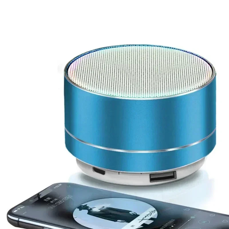 A10 10M Mini Portable Wireless Bluetooth Speaker Steel Cannon Subwoofer Bluetooth Audio Gift For Laptops Phone Outdoors Speakers - TechSmartX