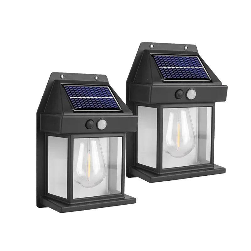 Powerful Outdoor Solar LED Street Light Waterproof Solar Lamp Garden Yard Pathway Wall Decoration External Lighting Fixture - TechSmartX