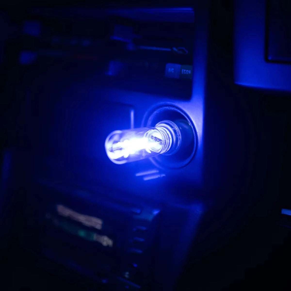 Car USB Night Light Touch Dimmable LED Filament Lamp Portable Lighting Plug and Play Decorative Atmosphere Light for Car Bedroom - TechSmartX