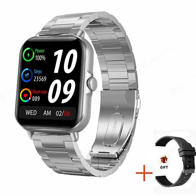 2025 Digital Smartwatch Sports Fitness Men's Women Smart Watch Waterproof Wrist Watches for Ladies Kids Child Android IOS Phones - TechSmartX