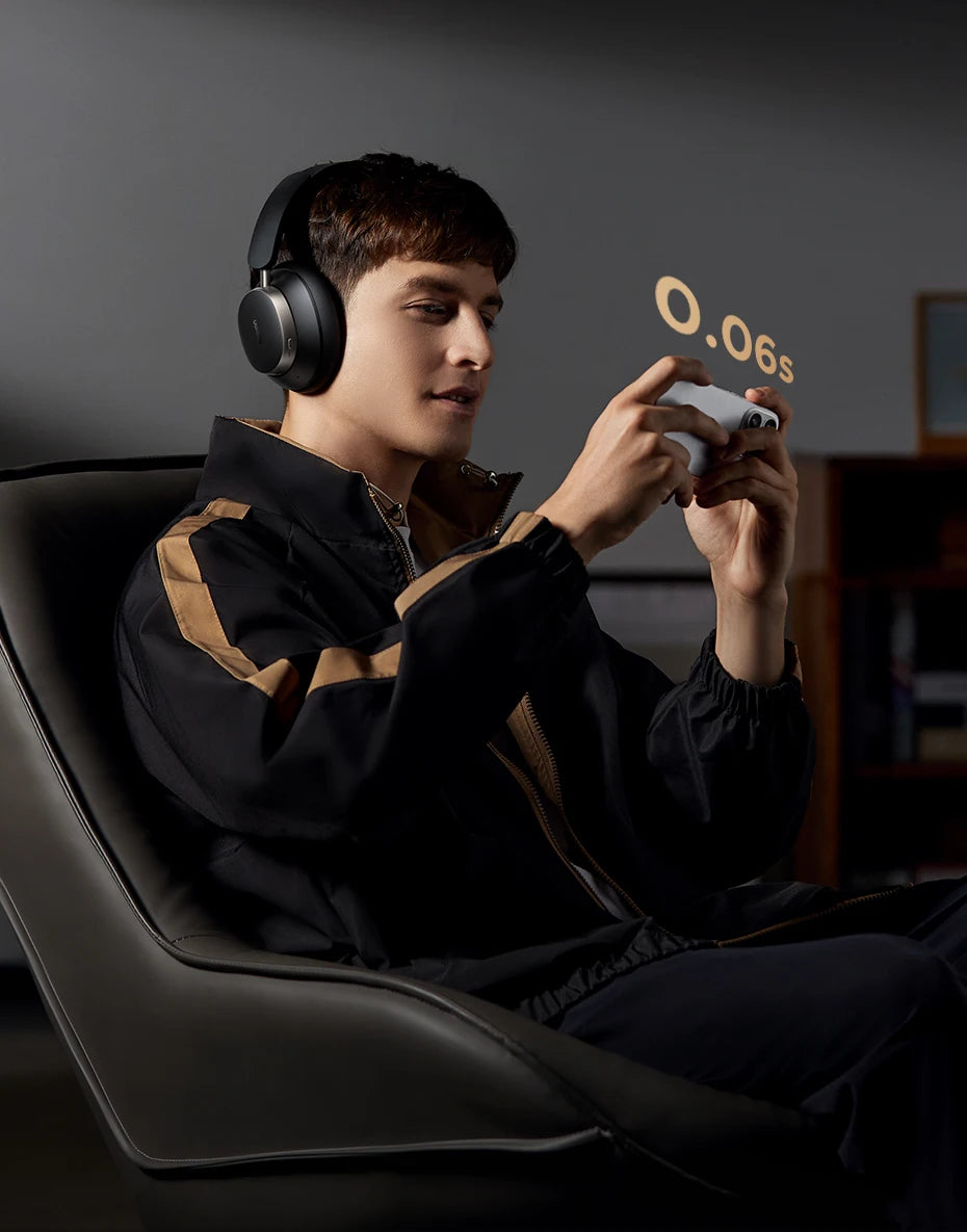 UGREEN Studio Pro 48dB ANC Wireless Headphones Over Ear Bluetooth Earphones Active Noise Cancellation Hi-Res LDAC 120h Playtime - TechSmartX